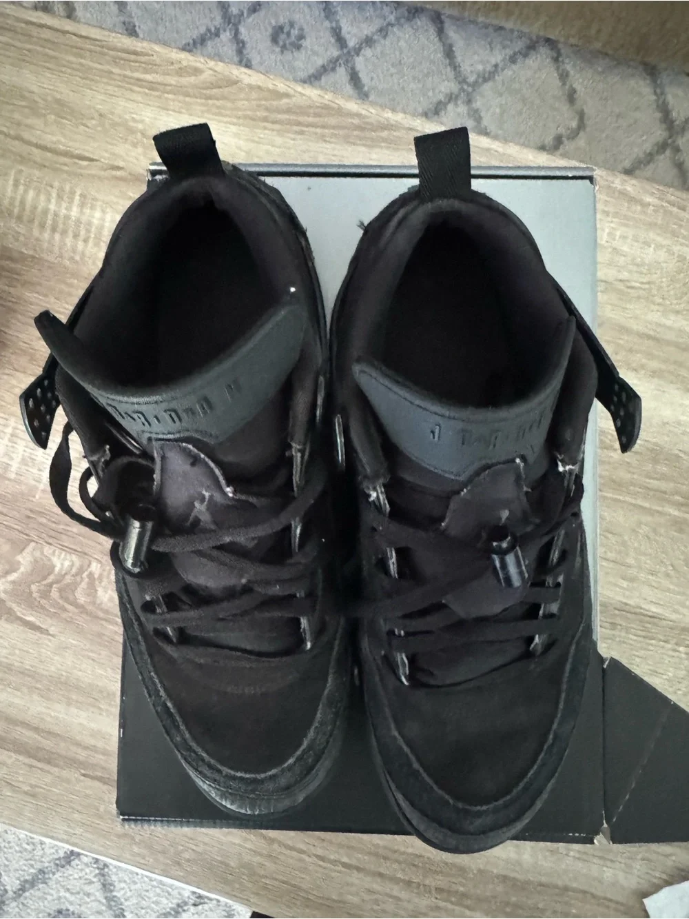 JORDAN SPIZIKE LOW  / Jordan Men's Black Athletic Sneakers